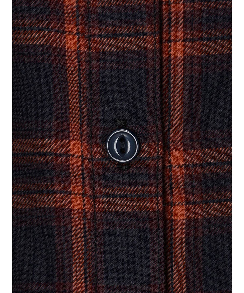 Green Parks ビエラチェックシャツワンピース 