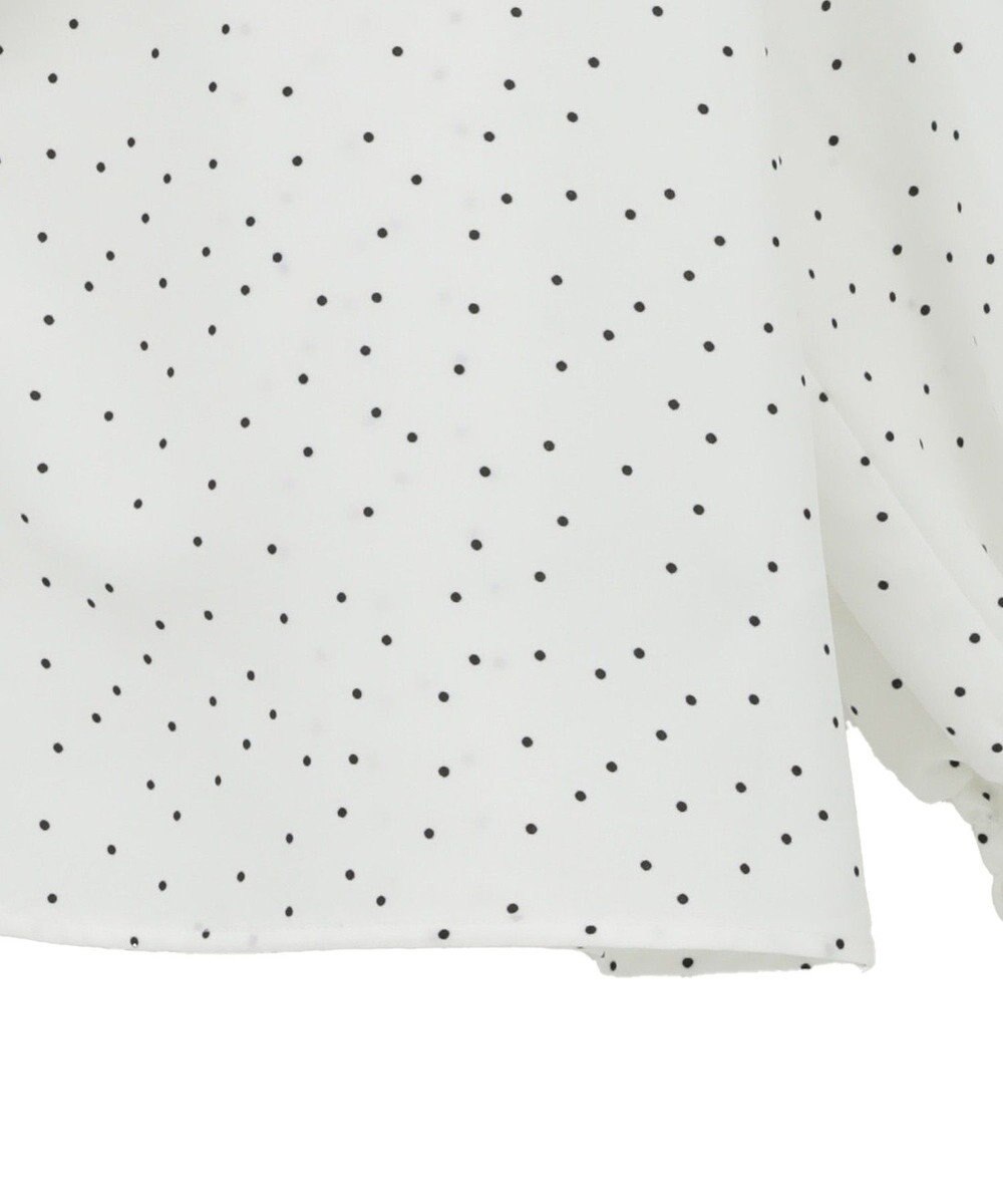 earth music&ecology ラッフルカラーブラウス 