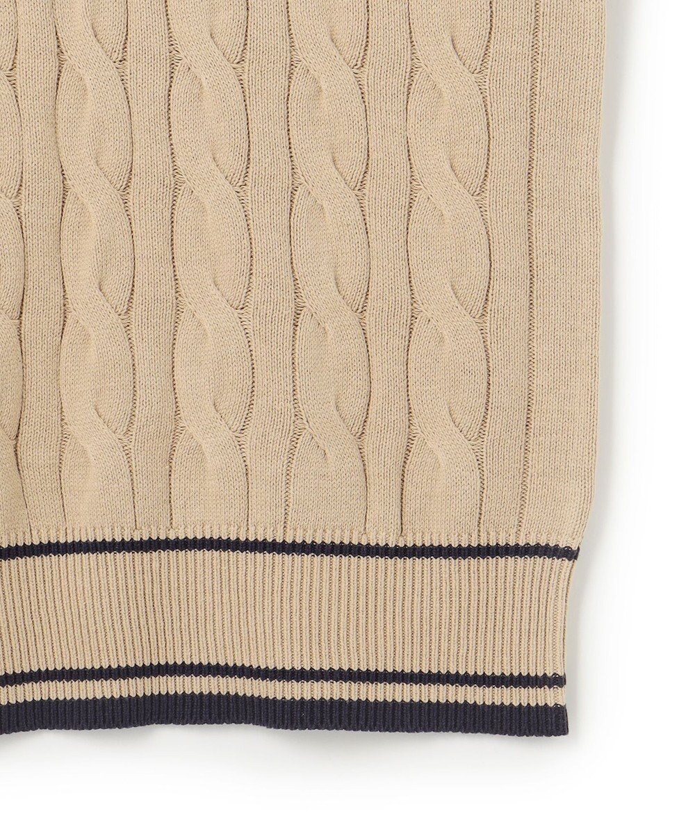 J.PRESS YORK STREET 【WOMEN】チルデンチュニック Vネックニット 