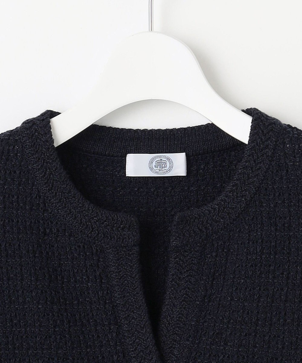 J.PRESS LADIES 【洗える】DAILY TWEED ニット アウター 