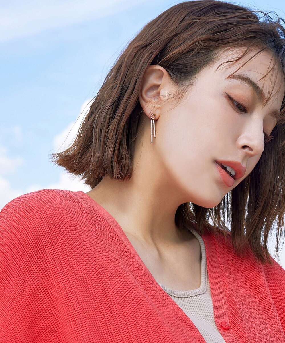 Tiaclasse 【金属アレルギー対応】シャイニーフリルピアス 