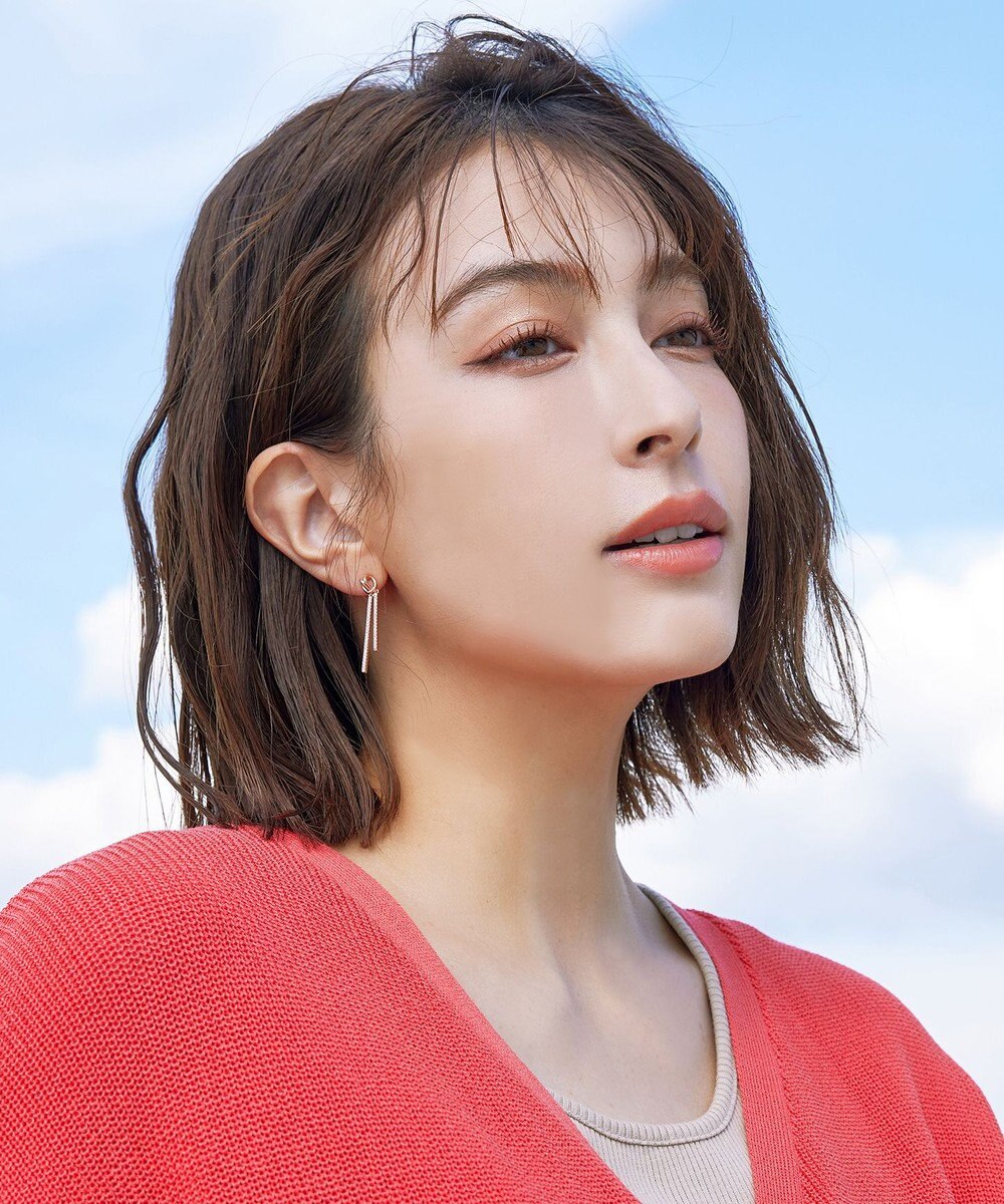 Tiaclasse 【金属アレルギー対応】シャイニーフリルピアス 