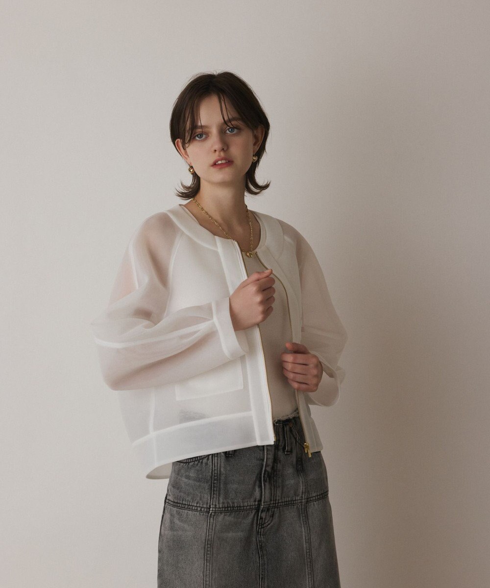 GRACE CONTINENTAL シアーダンボールブルゾン 