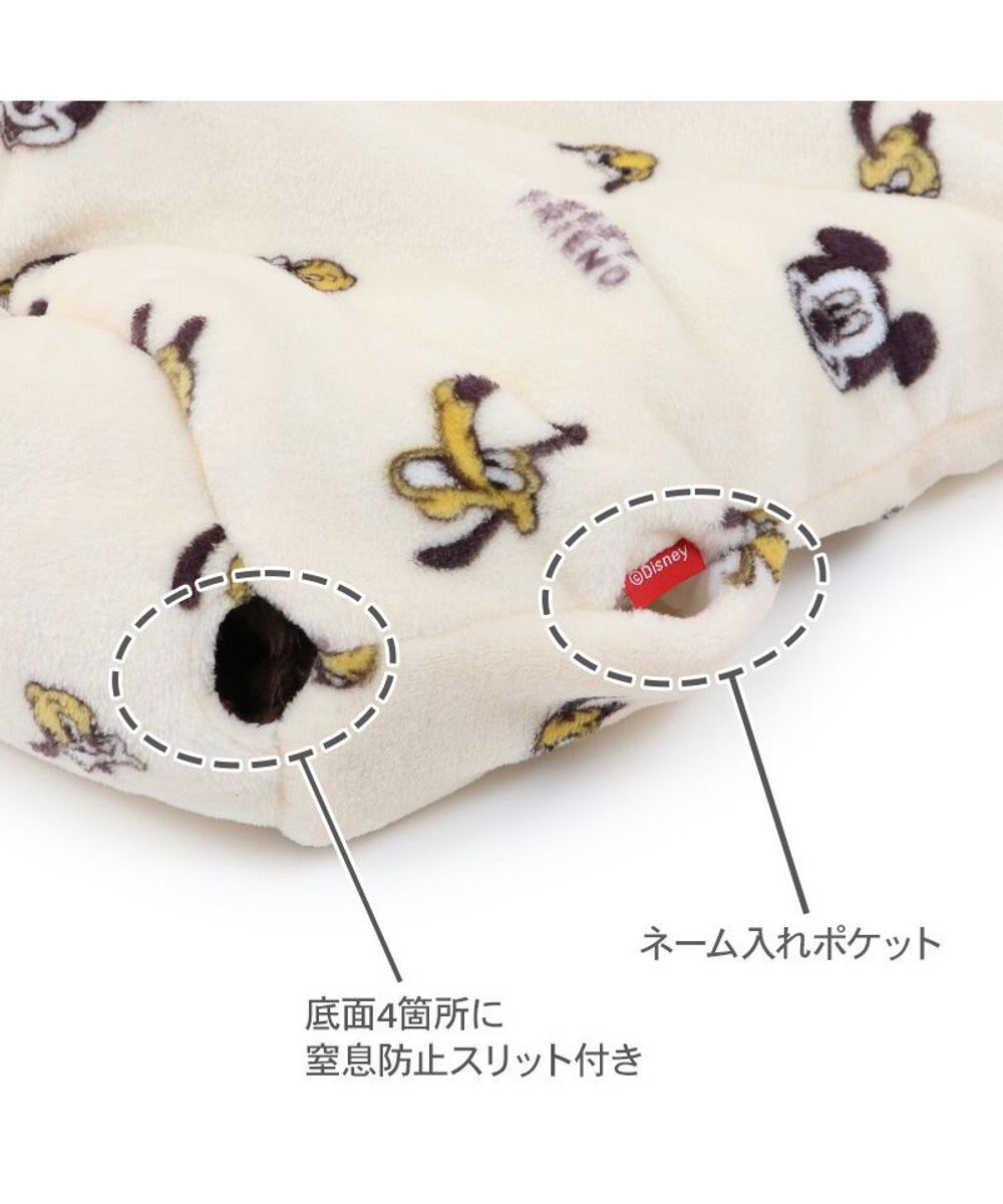 PET PARADISE ディズニー プルート 遠赤外線  寝袋 筒型 M 