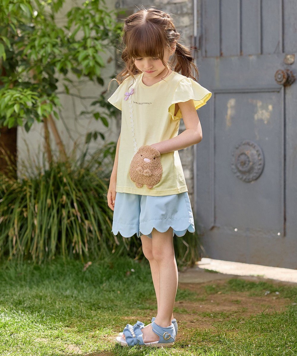 ANY KIDS 【WEB限定/すみっコぐらし】ポシェットTシャツ 