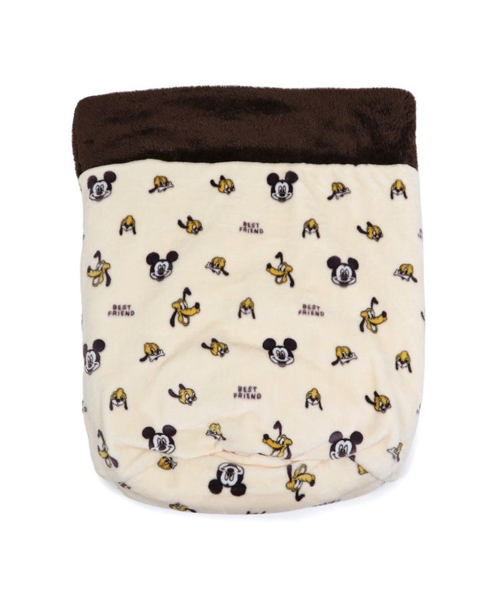 PET PARADISE ディズニー プルート 遠赤外線  寝袋 筒型 M 