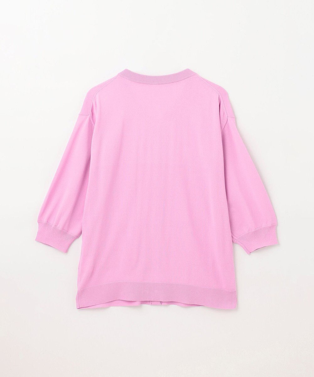 GRACE CONTINENTAL 配色ニットカーディガン 