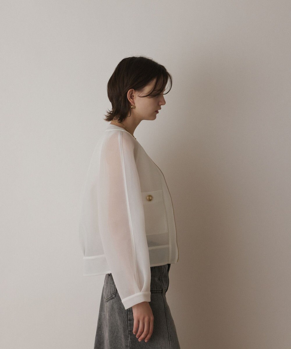 GRACE CONTINENTAL シアーダンボールブルゾン 