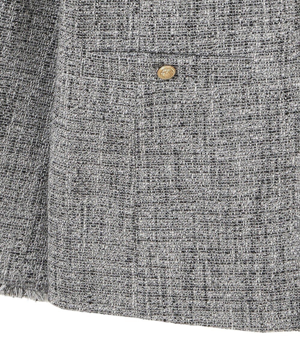 YECCA VECCA 金釦ツイードジャケット 