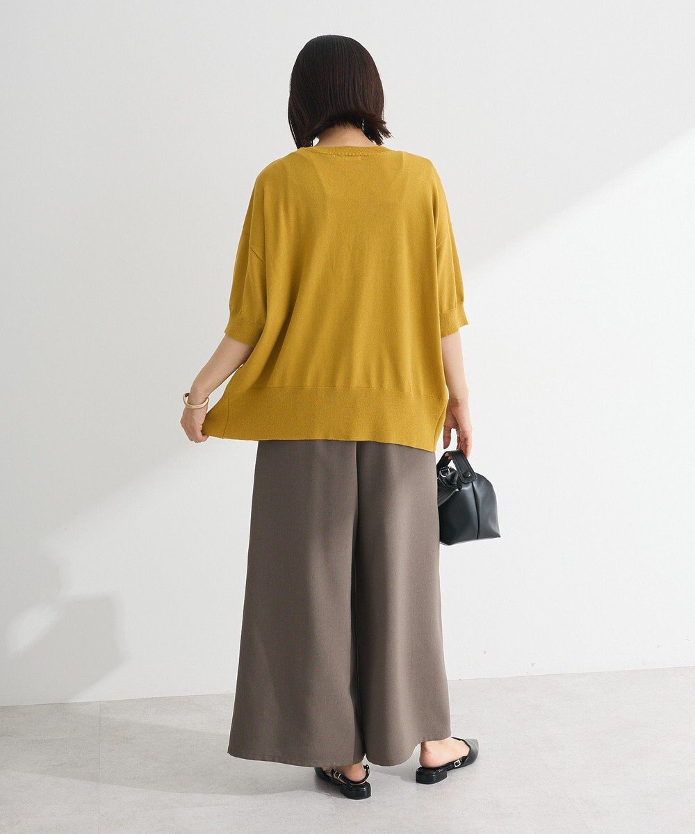 Green Parks 刺繍コードＶネックカーディガン 