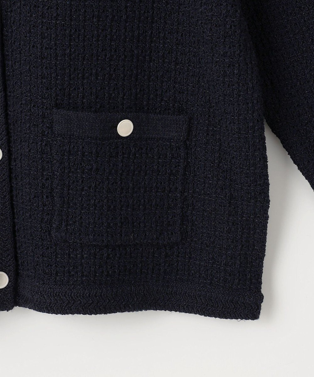 J.PRESS LADIES 【洗える】DAILY TWEED ニット アウター 