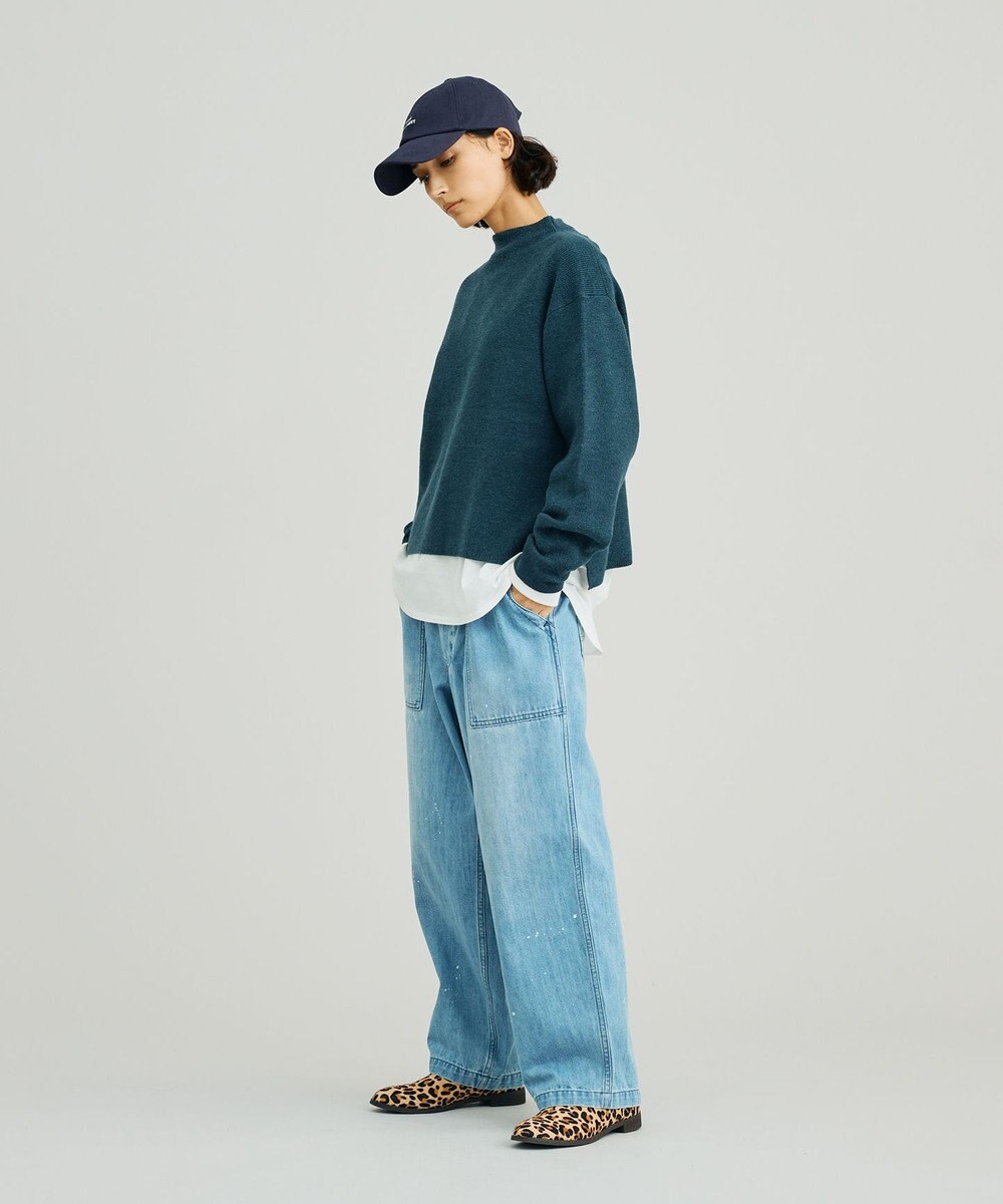 J.PRESS YORK STREET 【WOMEN】ANTI PILLING WOOL ボトルネックニット 