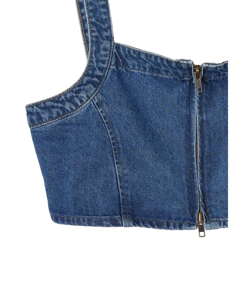 Green Parks デニムビスチェ 