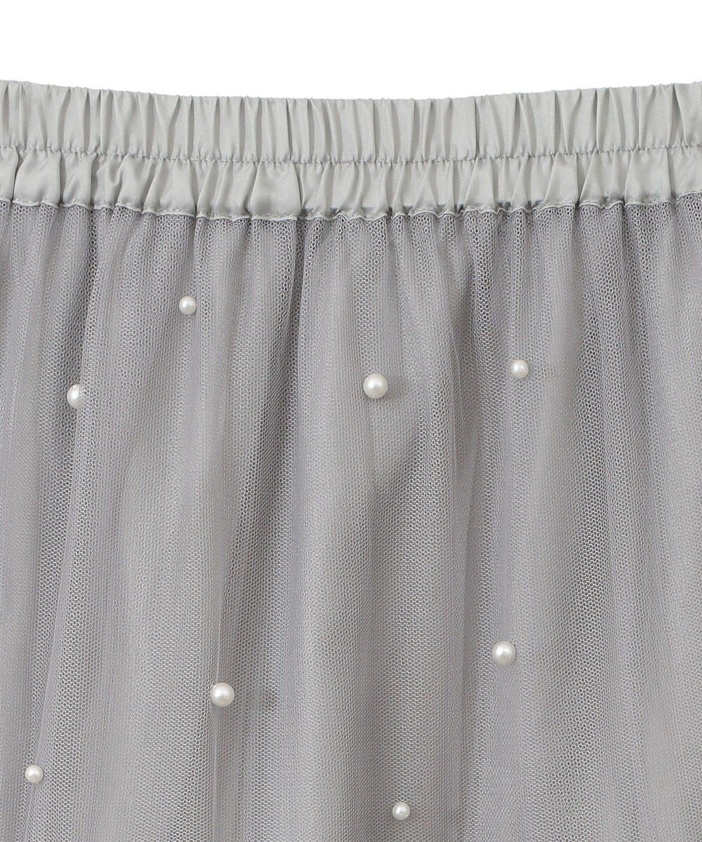 earth music&ecology チュールパールスカート 