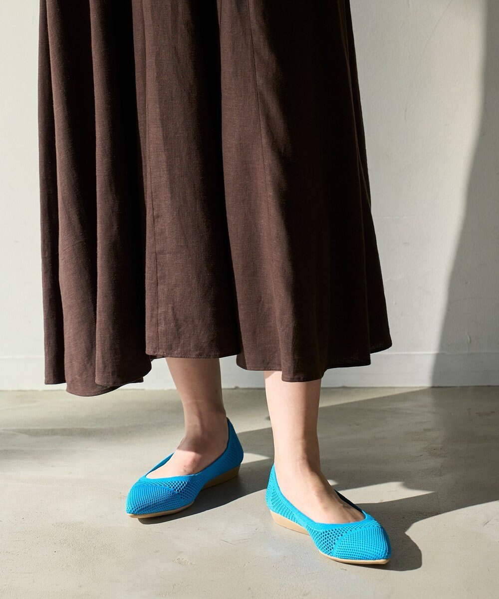 steppi 【洗える/撥水】パターンメッシュ パンプス 