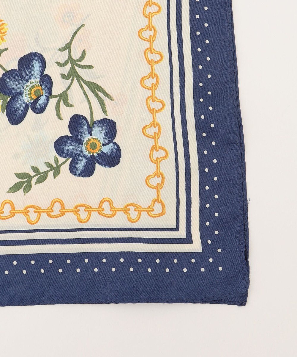 組曲 フラワーパネル スカーフ 