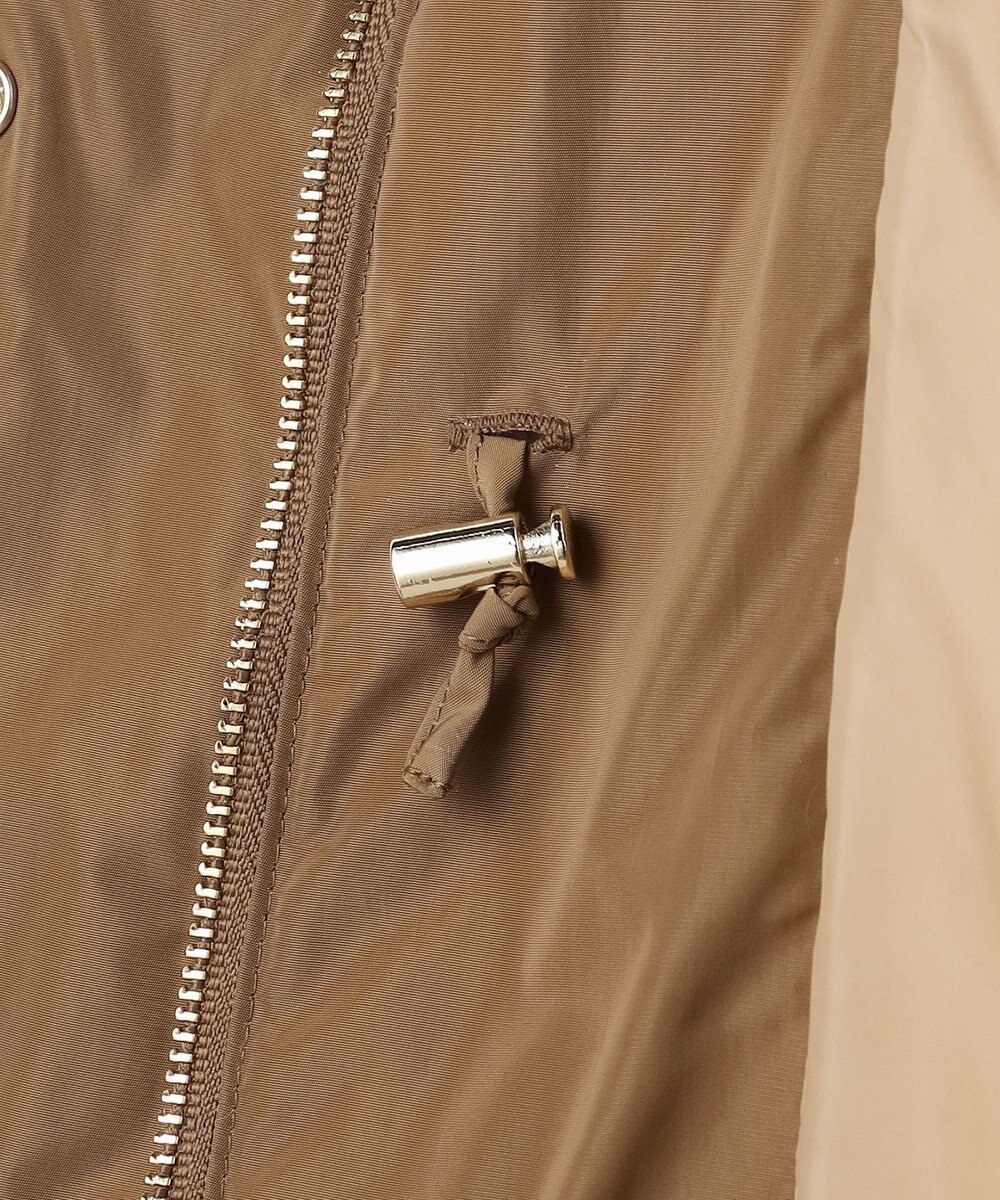 自由区 L 【17号サイズまで展開・カタログ掲載】マイクロタッサーダウンスタンドカラー コート 