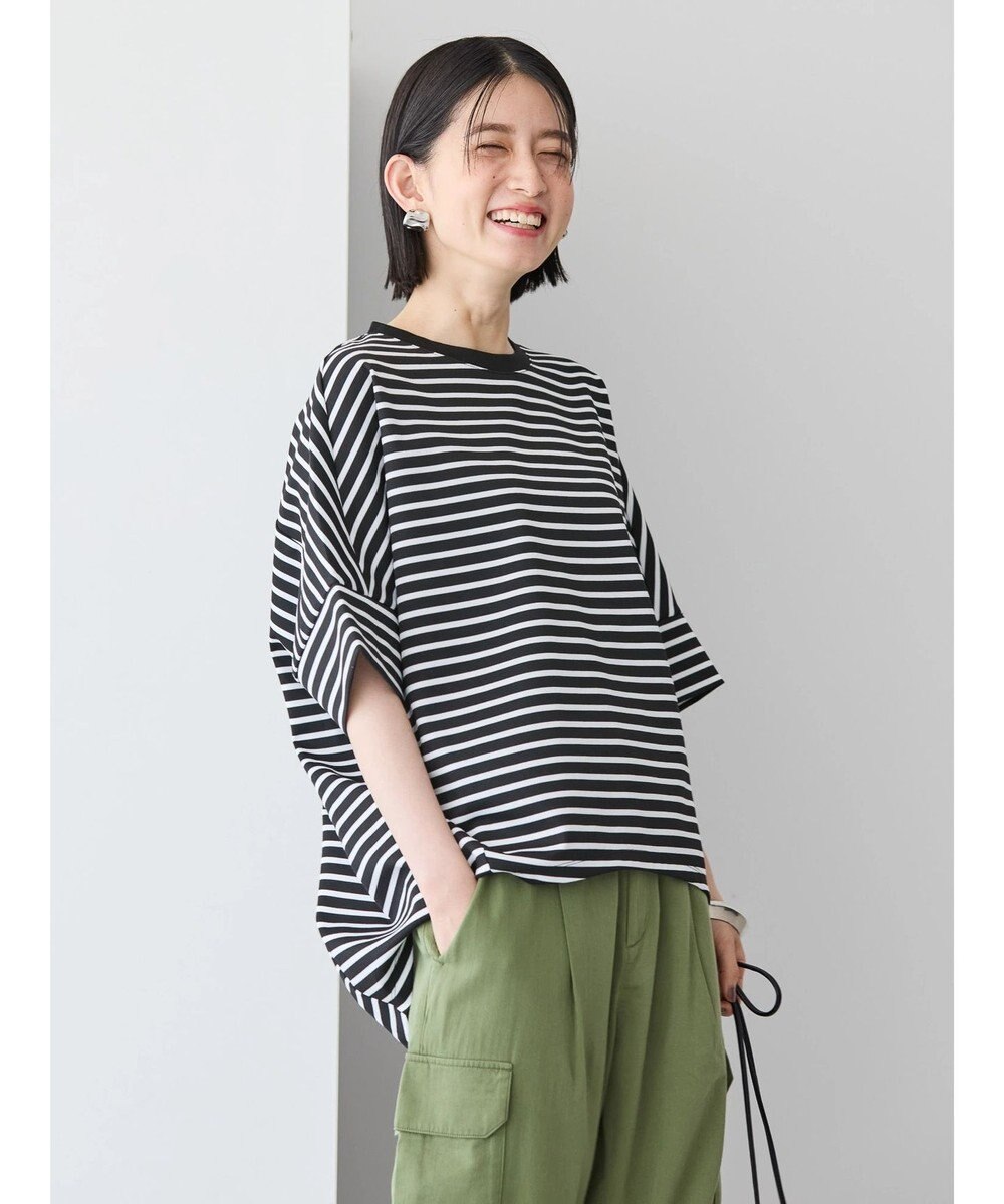 AMERICAN HOLIC 抗菌防臭＋接触冷感　コクーンカットプルオーバー 