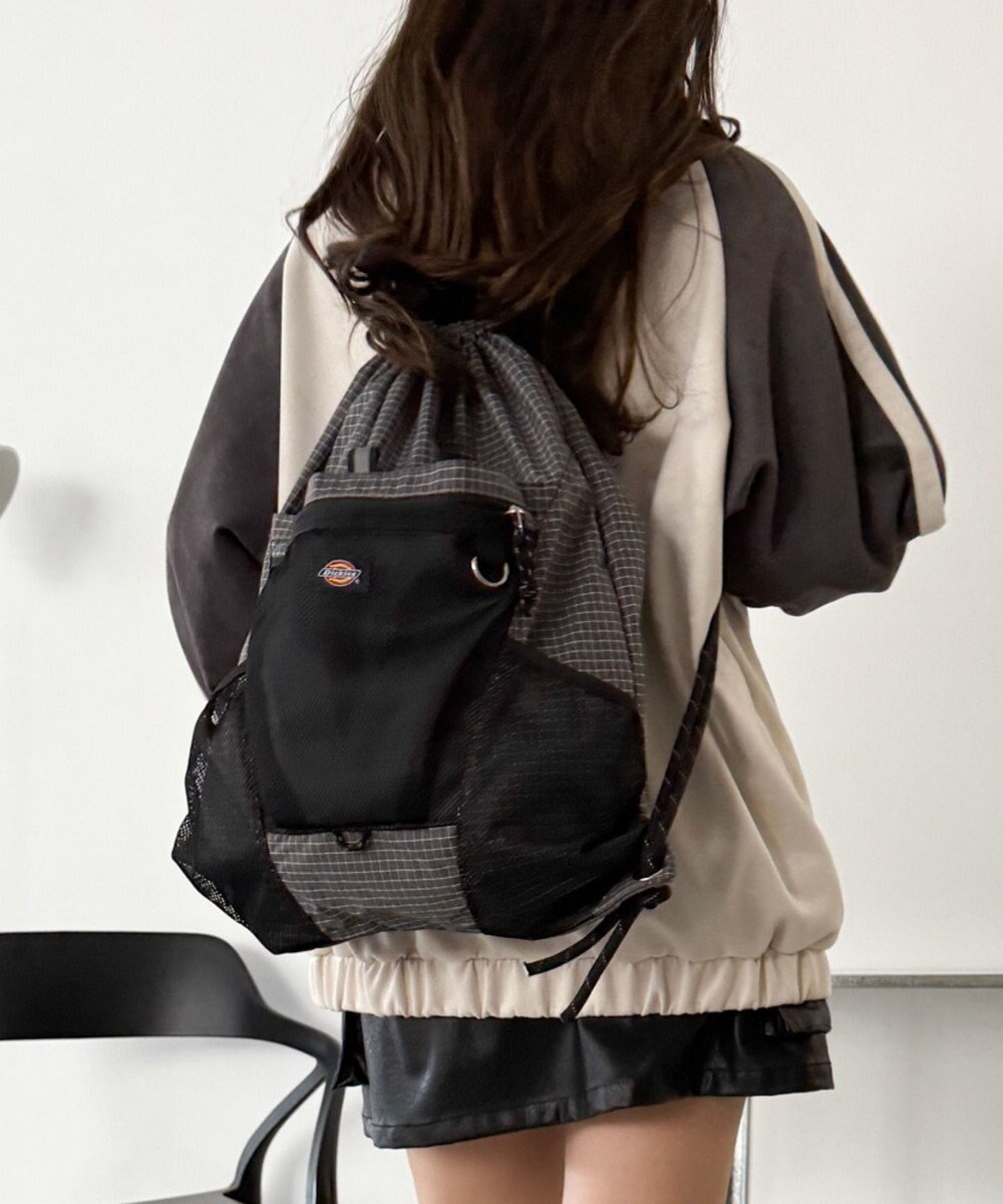 WEGO 【ユニセックス着用ITEM】別注Dickiesメッシュポケットナップサック 
