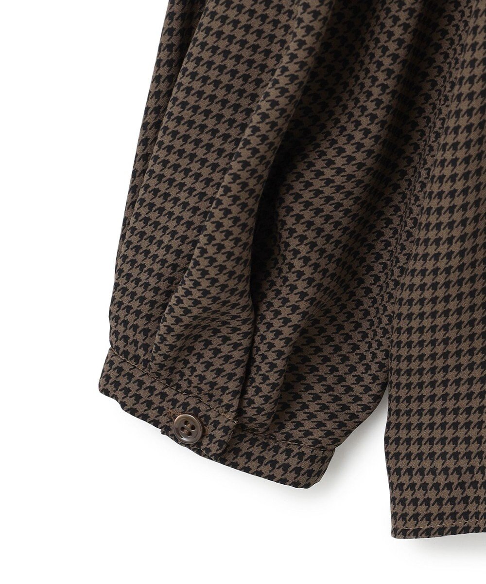 ICB 【接触冷感・UVケア・速乾・洗える】BackSatinAmunzen ハイネックブラウス 