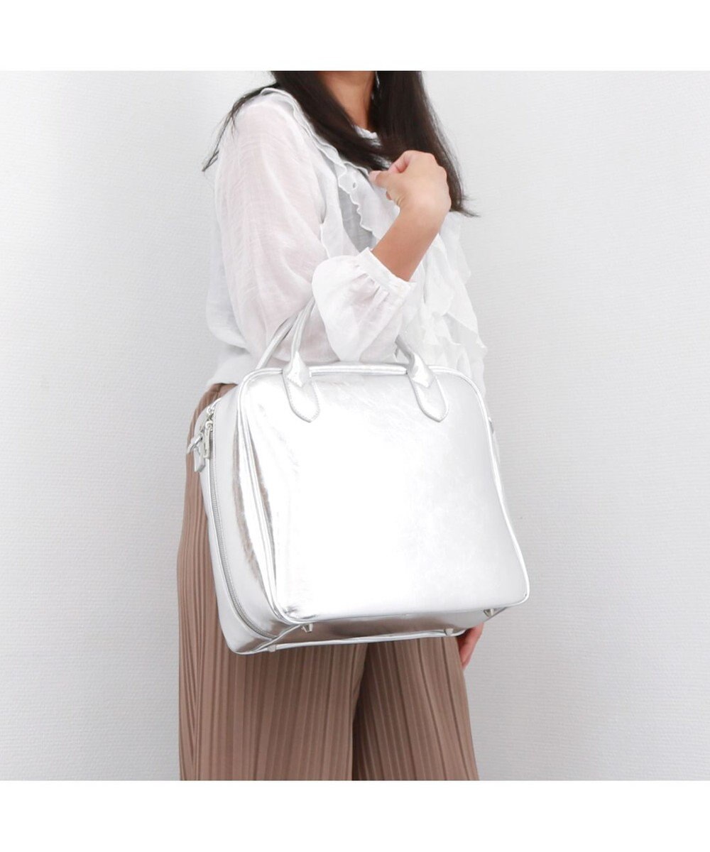 UNBILLION 【テレビ ドラマ着用アイテム】カシュカシュ cachecache / 2wayスクエアビッグボストン 