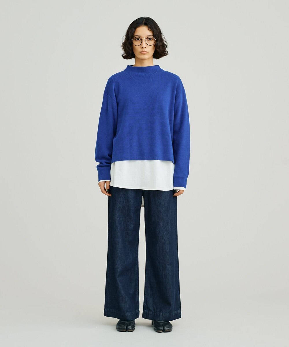 J.PRESS YORK STREET 【WOMEN】ANTI PILLING WOOL ボトルネックニット 