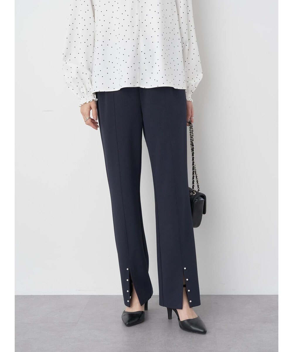 earth music&ecology パールスリットパンツ 