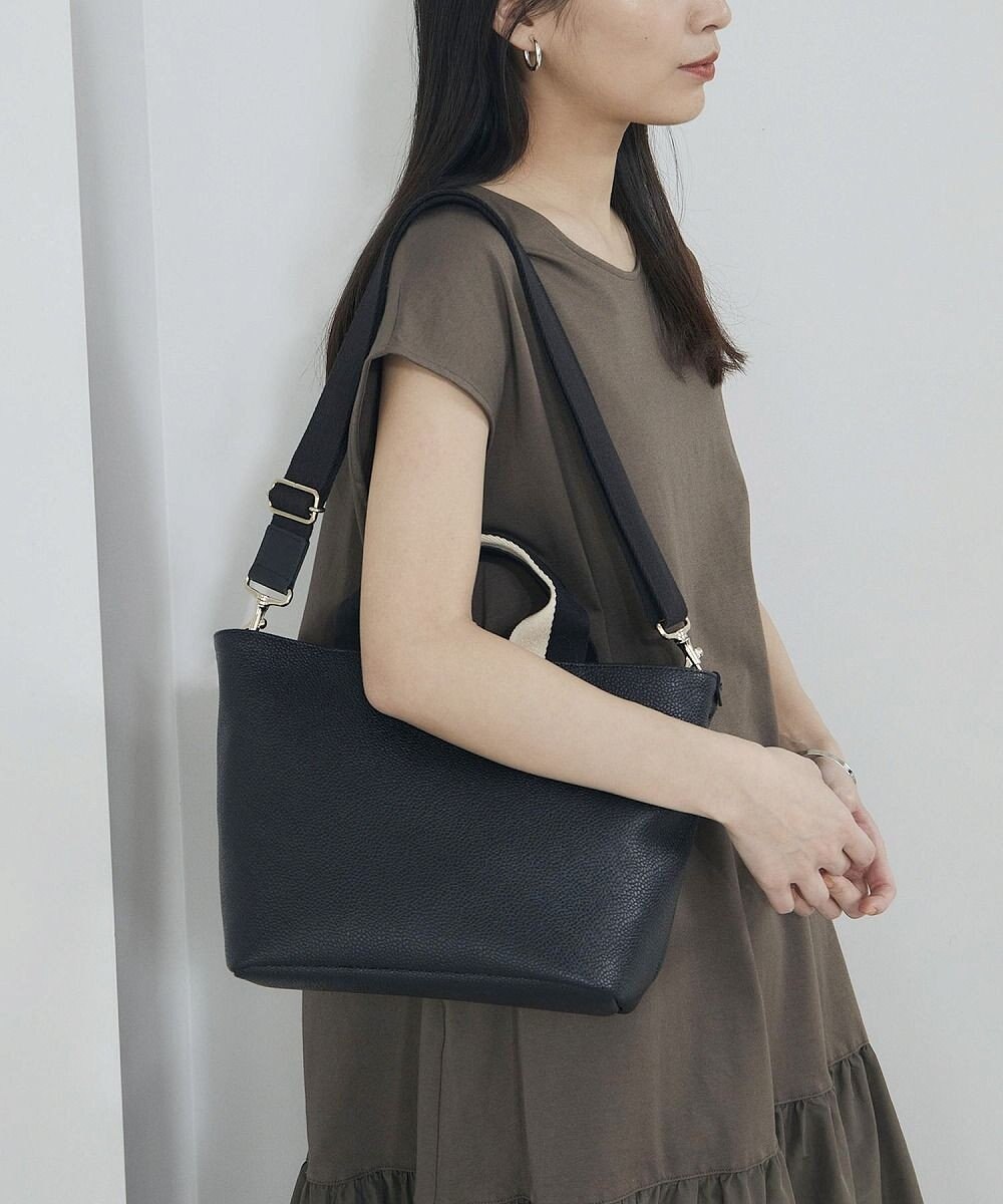 TOPKAPI 【Breath TOPKAPI】SCOTCH GRAIN スコッチグレイン プレーン 2トーンテープ ハンドル トートバッグ S 