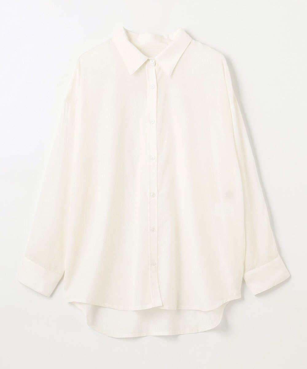 ANY シアーシャツブラウス 