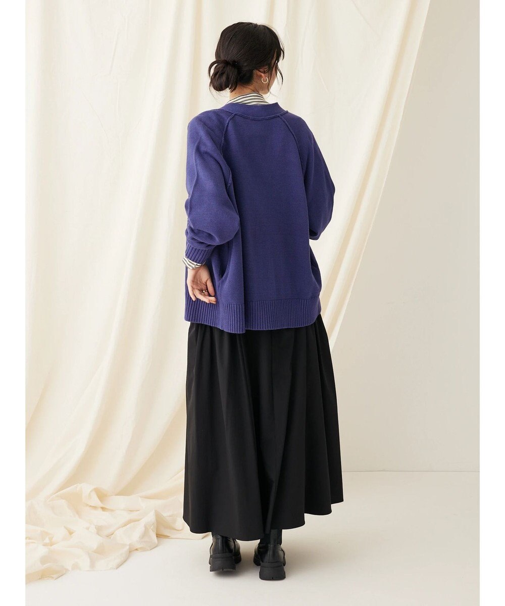 CRAFT STANDARD BOUTIQUE Ｖネックアウトリンキングカーディガン 