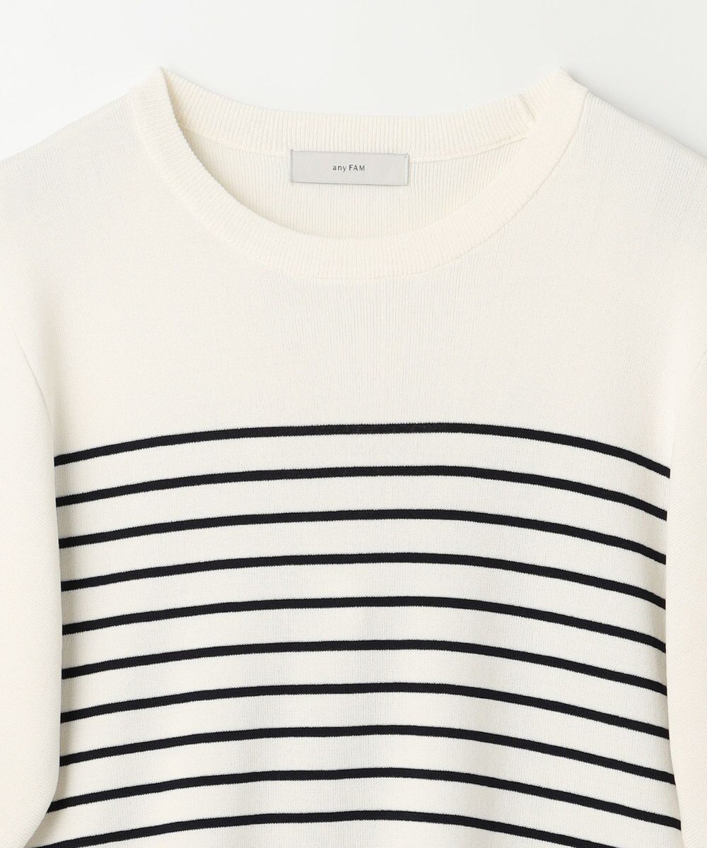 ANY パフスリーブニットプルオーバー 