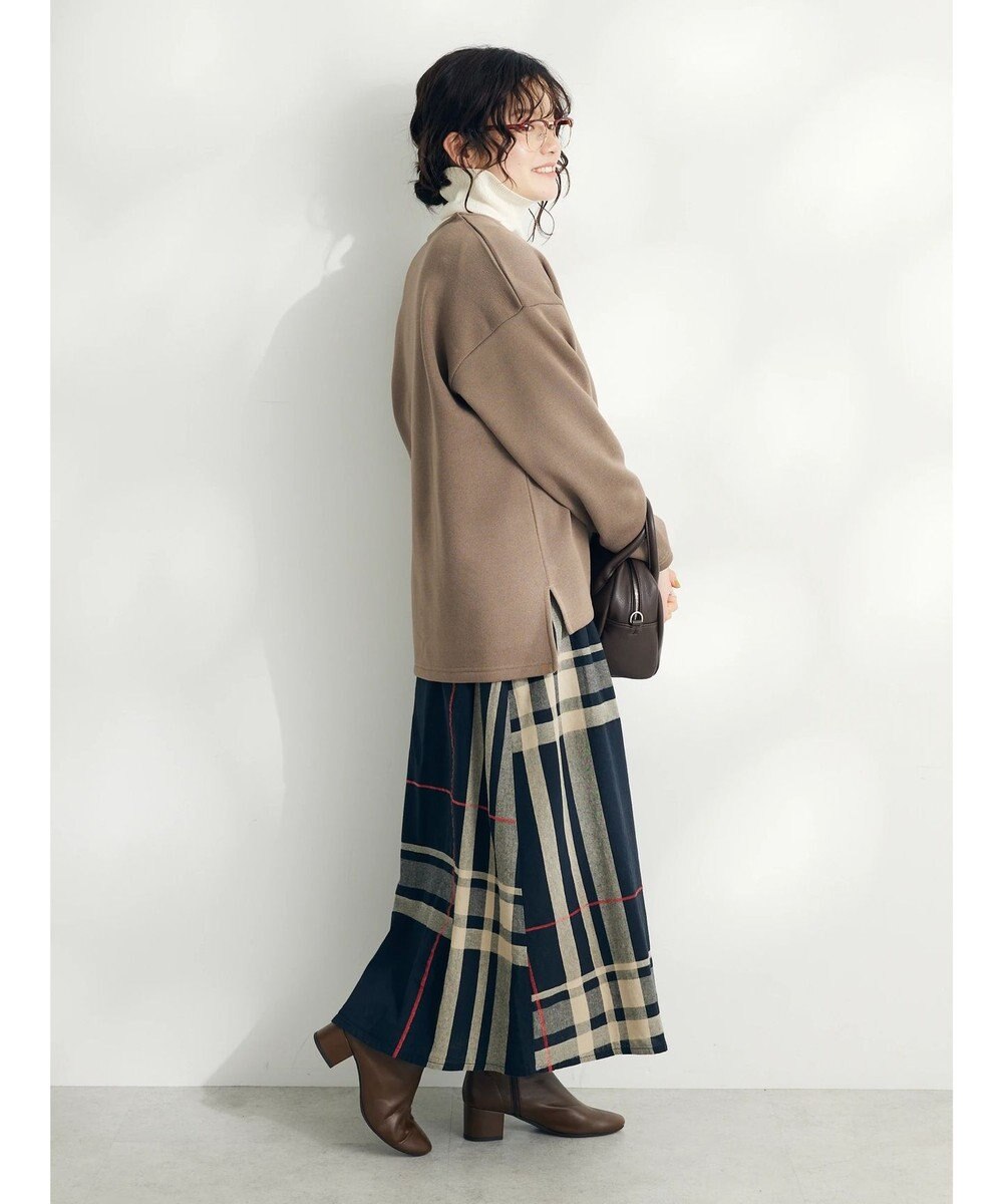 CRAFT STANDARD BOUTIQUE ニットフリースキーネックプルオーバー 