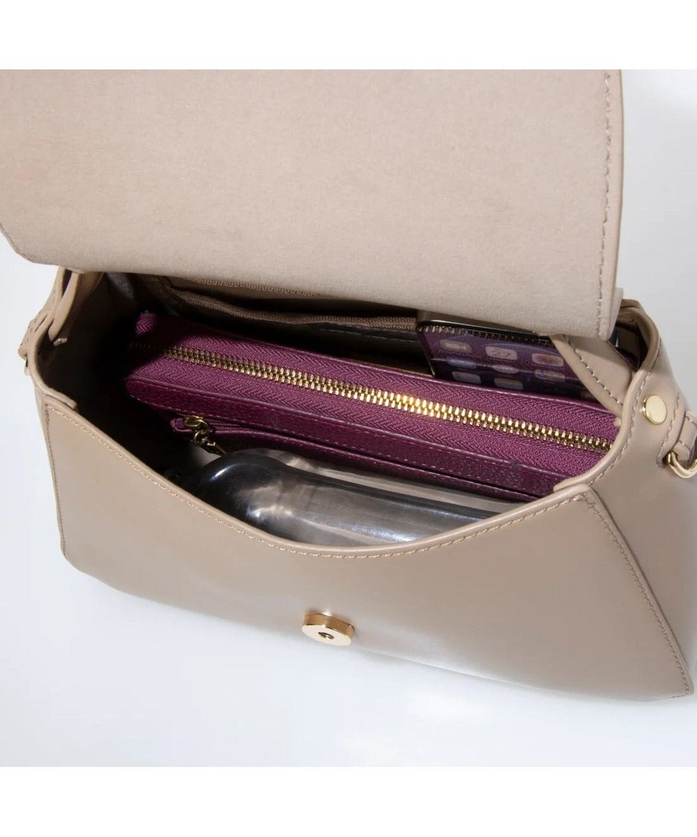 UNBILLION cachecache ワンハンドルフラップ付きミニショルダー 