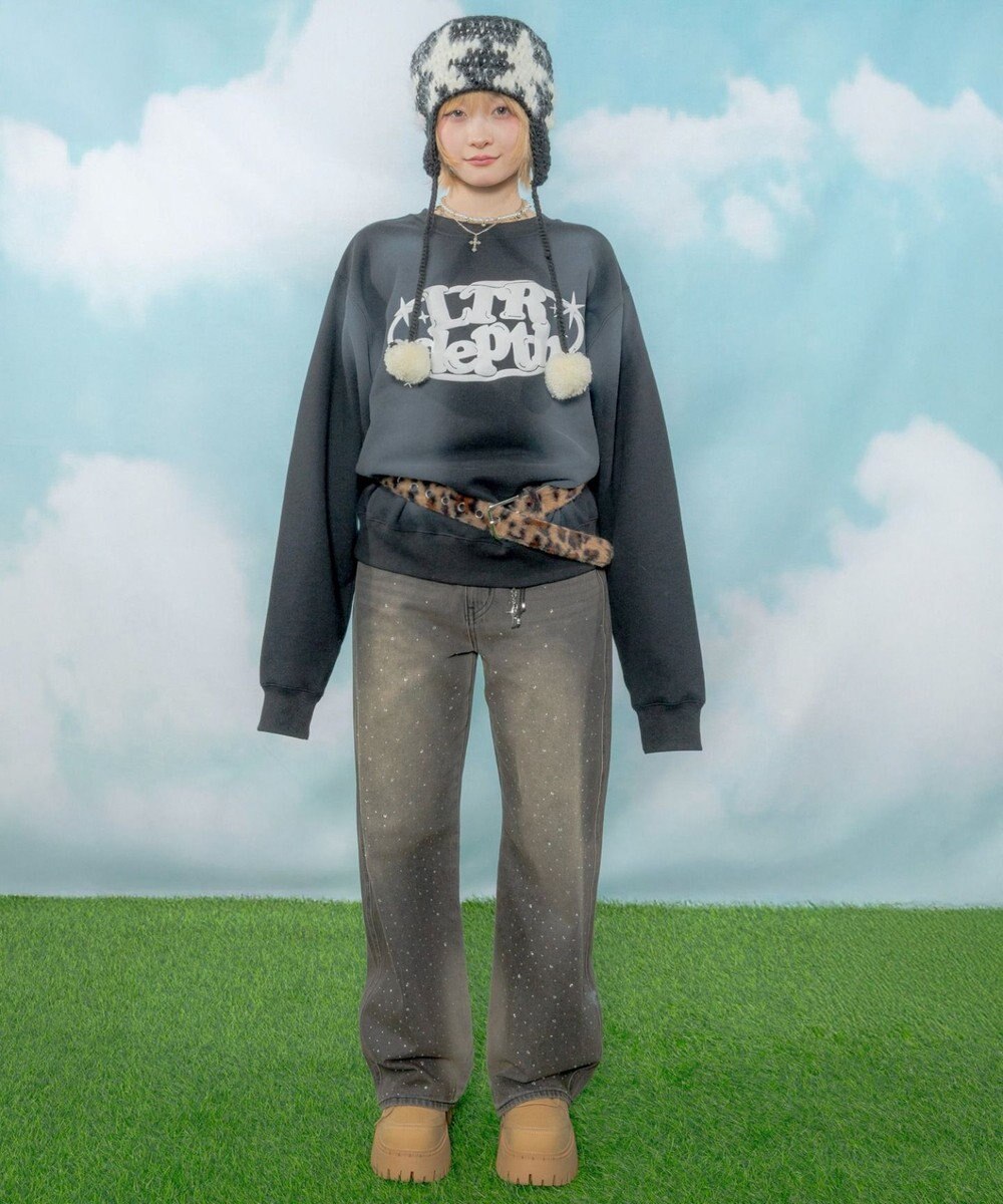 WEGO 【ユニセックス着用ITEM】サークルロゴプルオーバー 