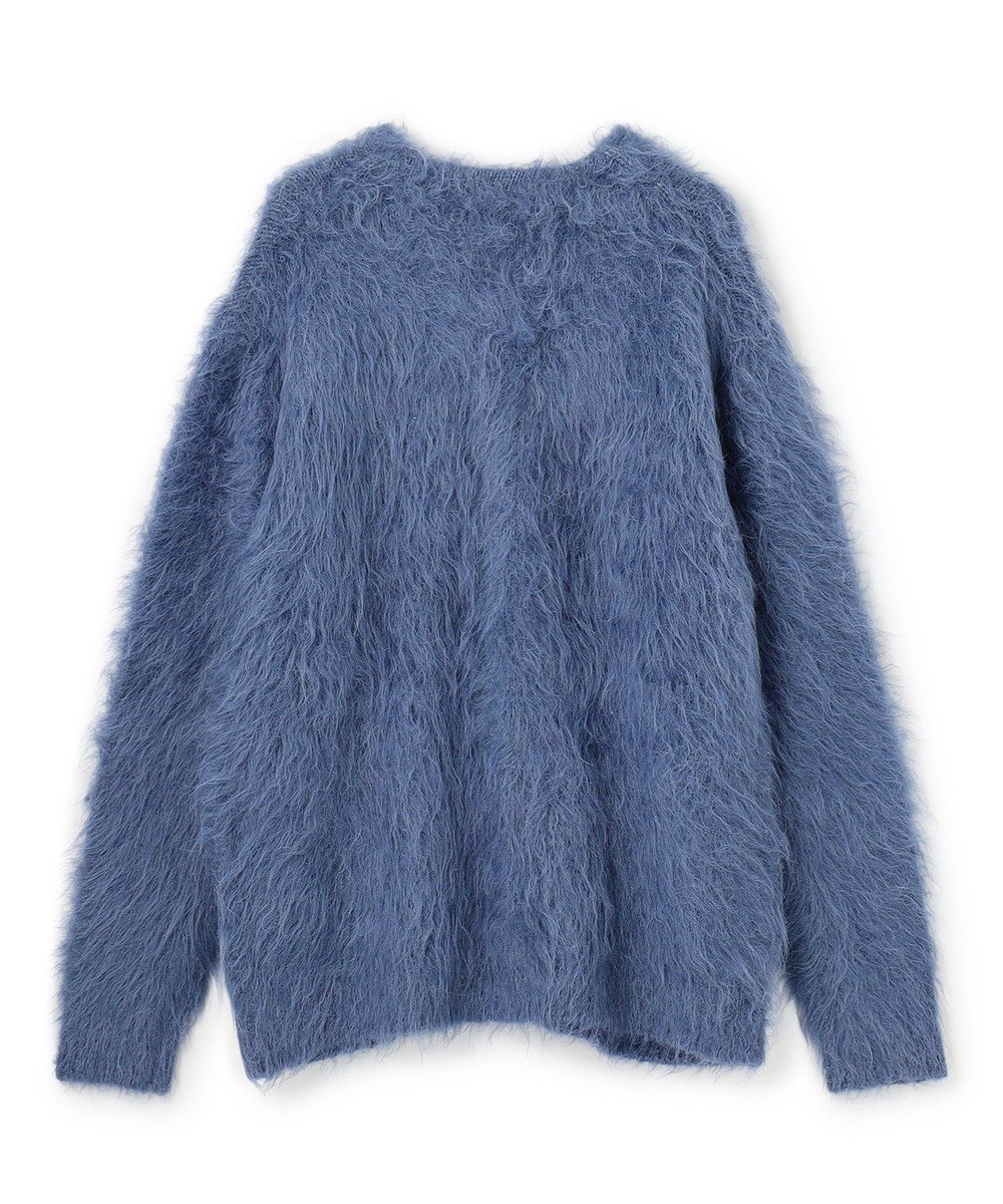 UNFILO MENS 【男女兼用】シャギーニット カーディガン 