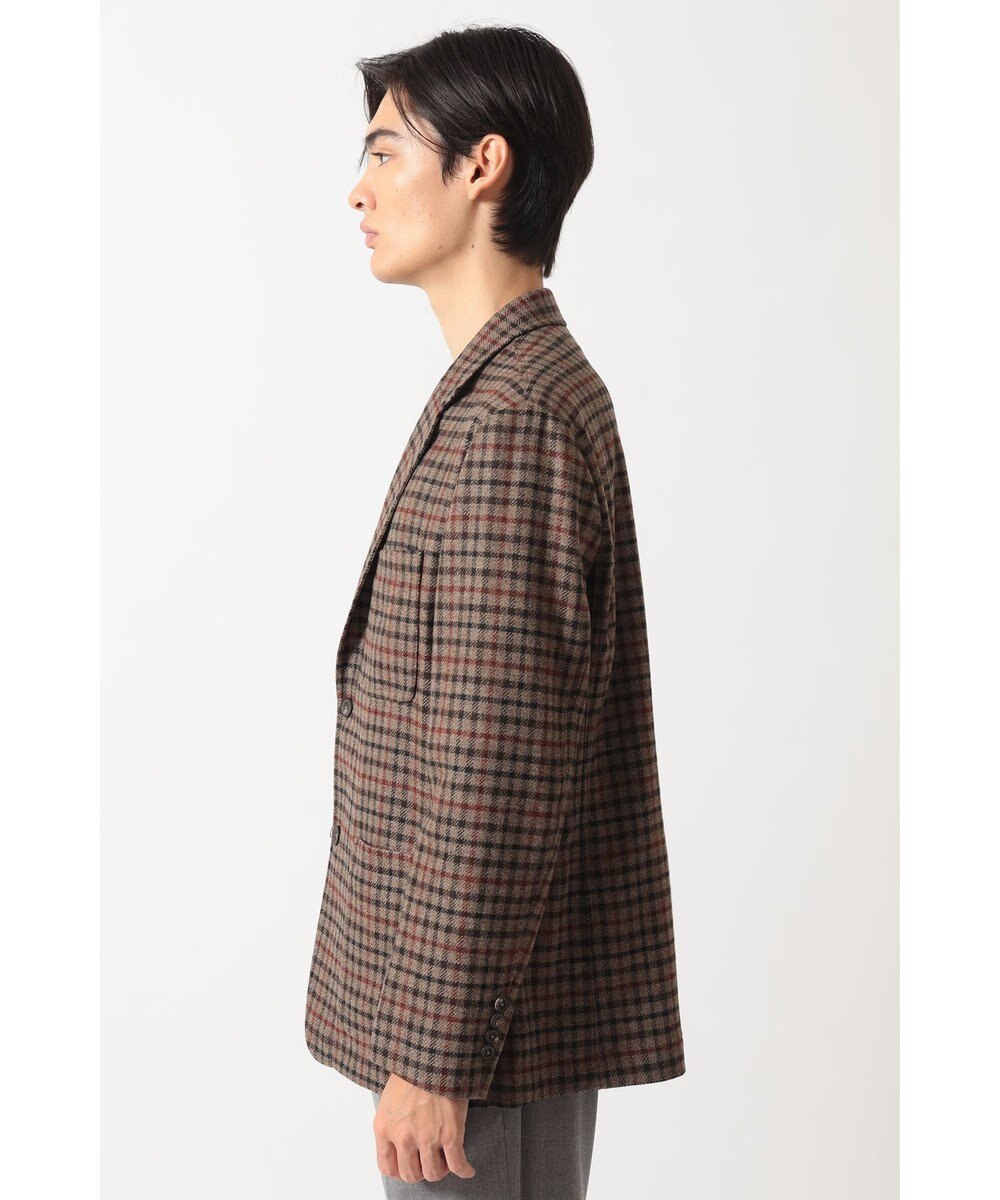 DAKS カジュアルハウスツイード テーラードブレザー 