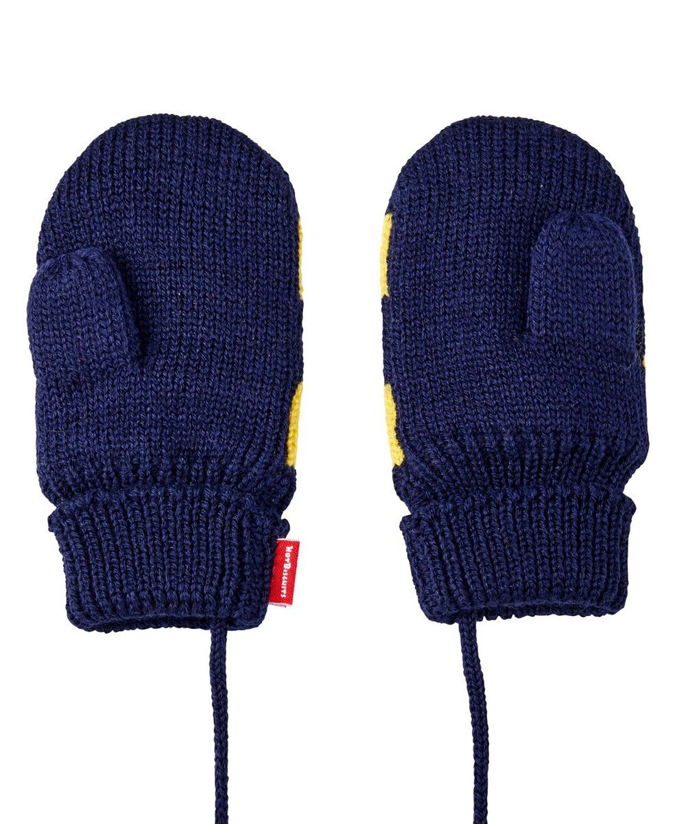 MIKI HOUSE HOT BISCUITS 【1-5歳】 カラフルブロック ミトン 