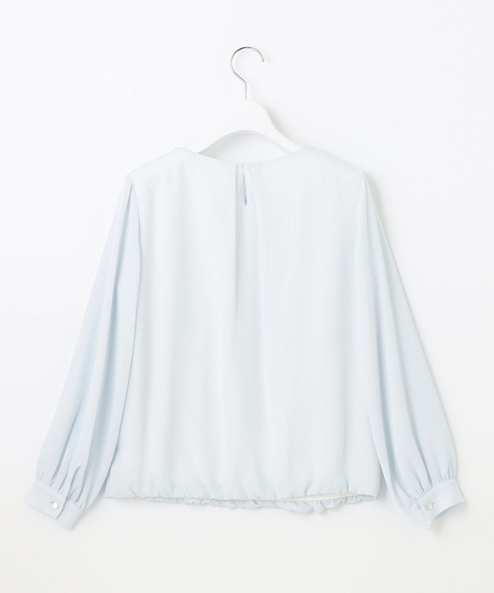 自由区 【XSサイズ～/洗える】ロイヤルシフォン デザインブラウス 