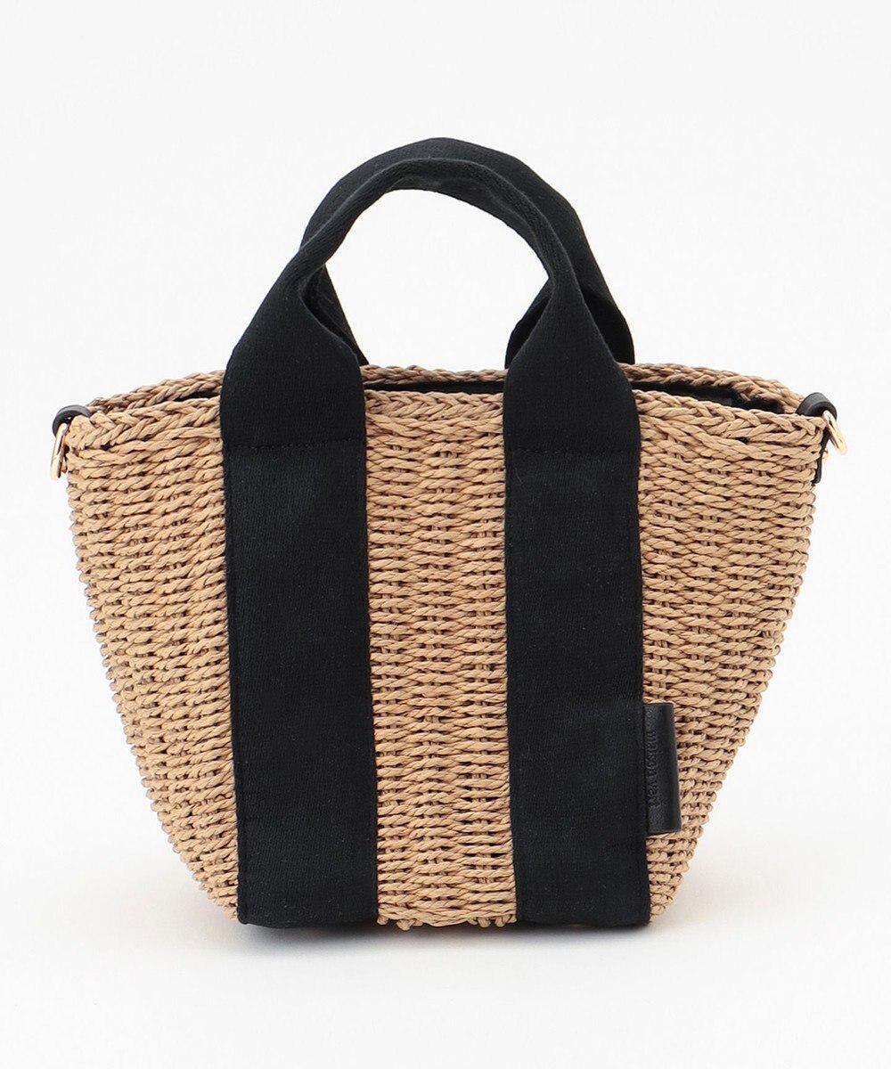 LA BAGAGERIE 【maison vert】【ペーパー素材使用】2WAYかごバッグ 