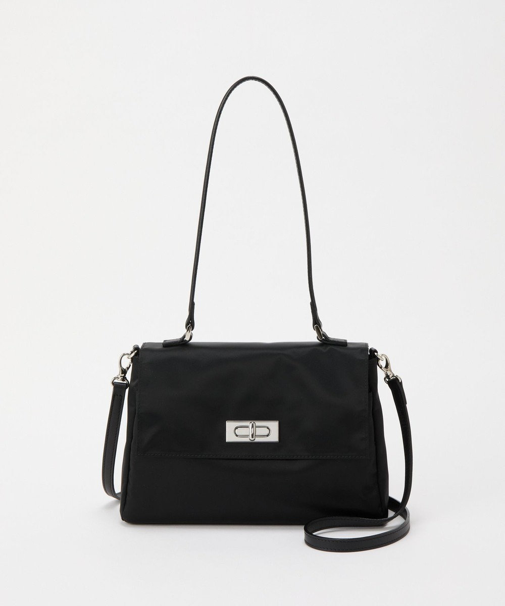 russet クラウズナイロンフラップミニトートバッグ(CE-1689) 