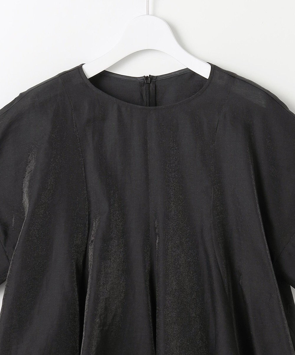 自由区 ブライトシアーシャンブレー ブラウス 