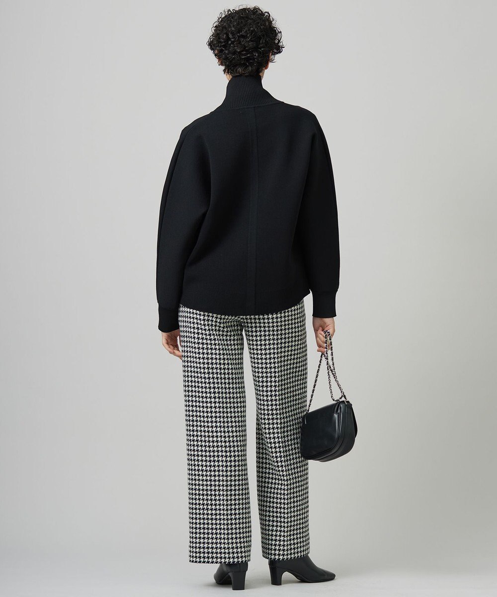 ICB 【洗える】シンセティックダブルフェイス ニットトラックジャケット 