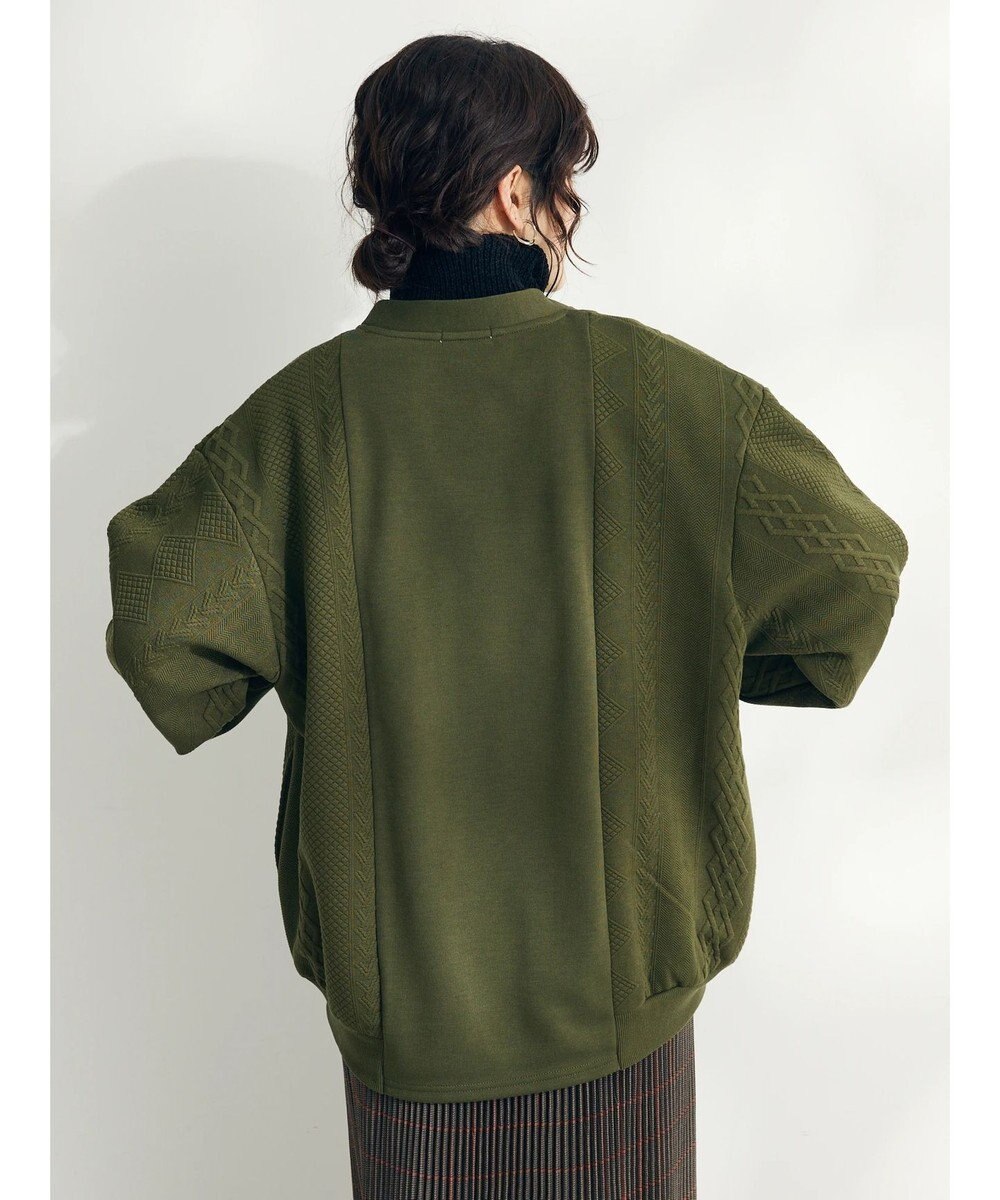 CRAFT STANDARD BOUTIQUE JQカット切り替えカーディガン1 