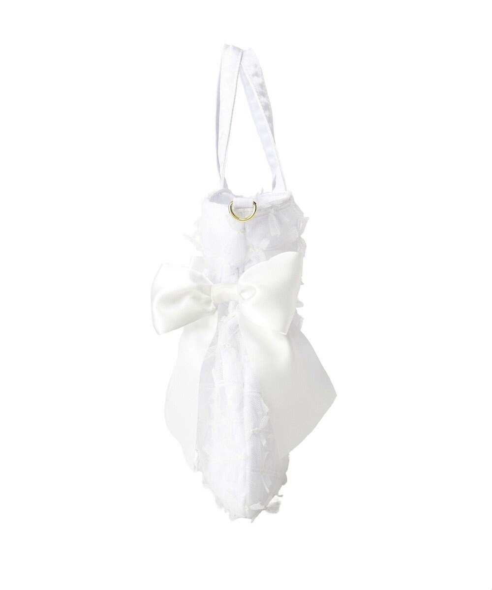 Maison de FLEUR レースダブルリボン２Ｗａｙトートバッグ 