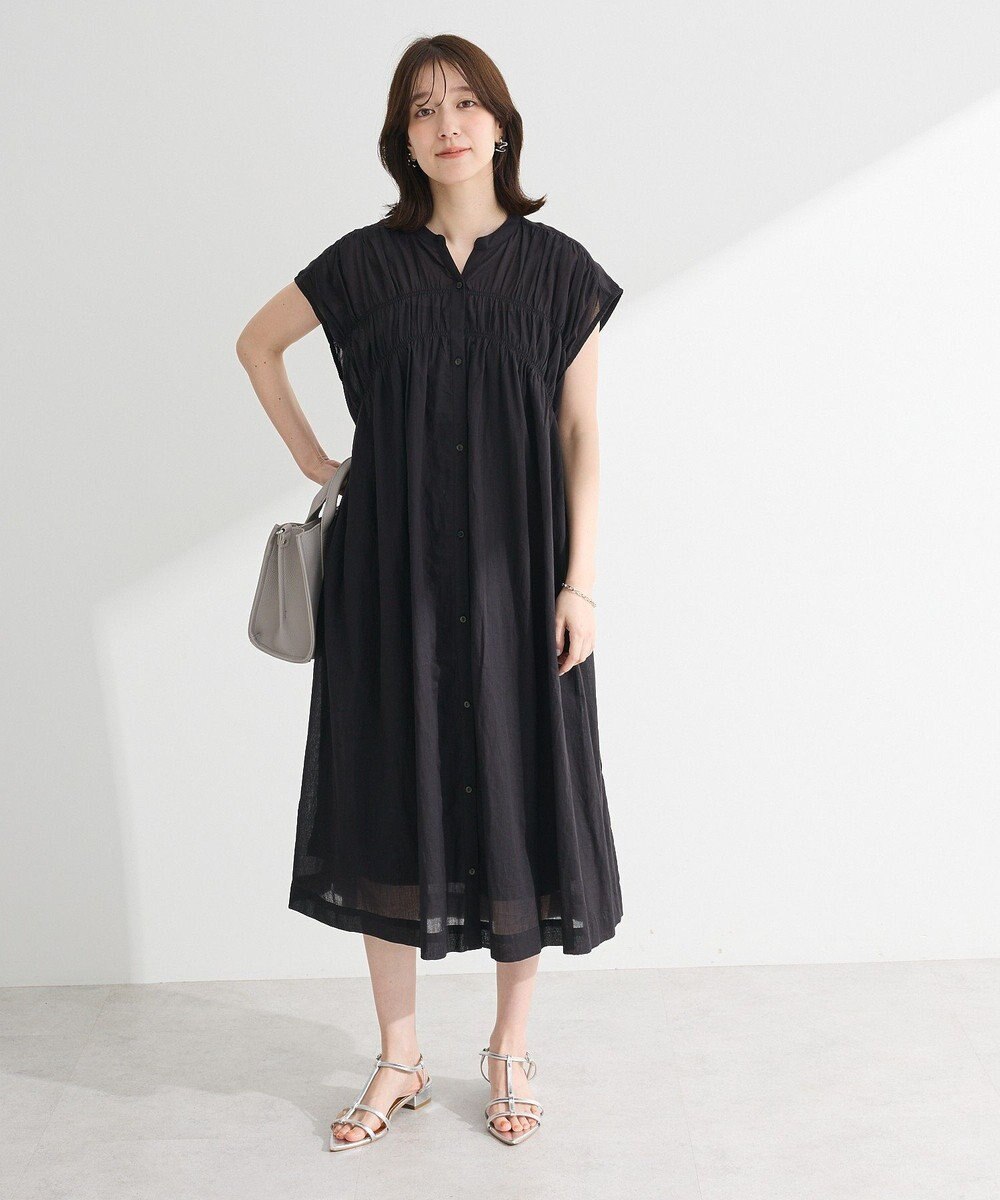 Green Parks Ｉ　シャーリングワンピース 