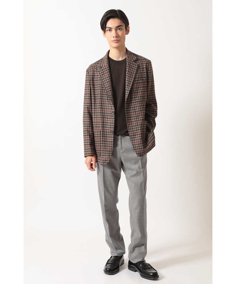 DAKS カジュアルハウスツイード テーラードブレザー 