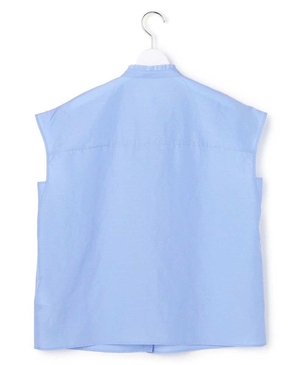 ICB セシェシルキーローン フレンチスリーブボウタイブラウス 