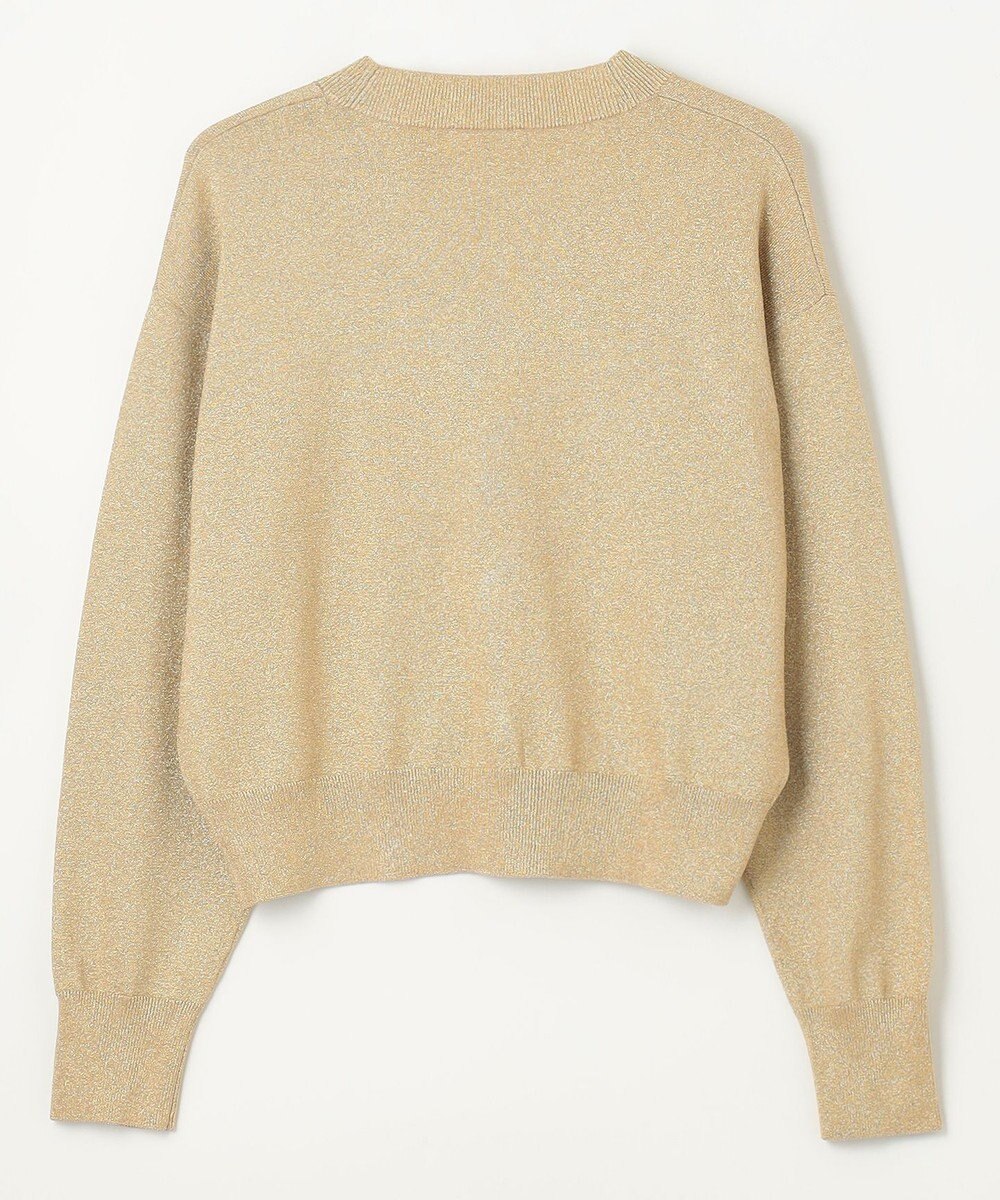 NAVE 【Nave・洗える】ラメニット カーディガン 