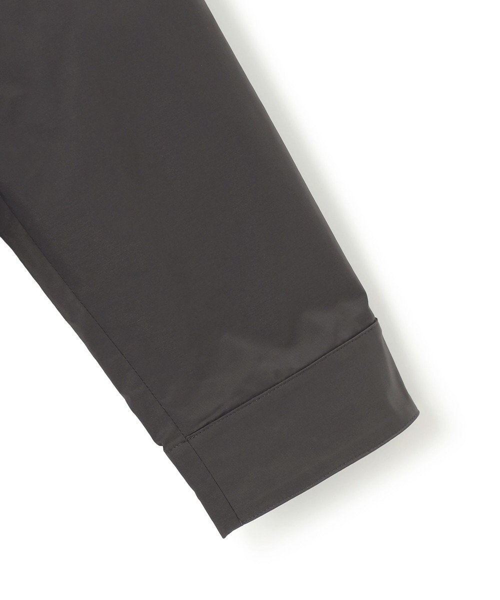 ICB 【撥水加工】 メモリーストレッチタフタ フーデットコート 