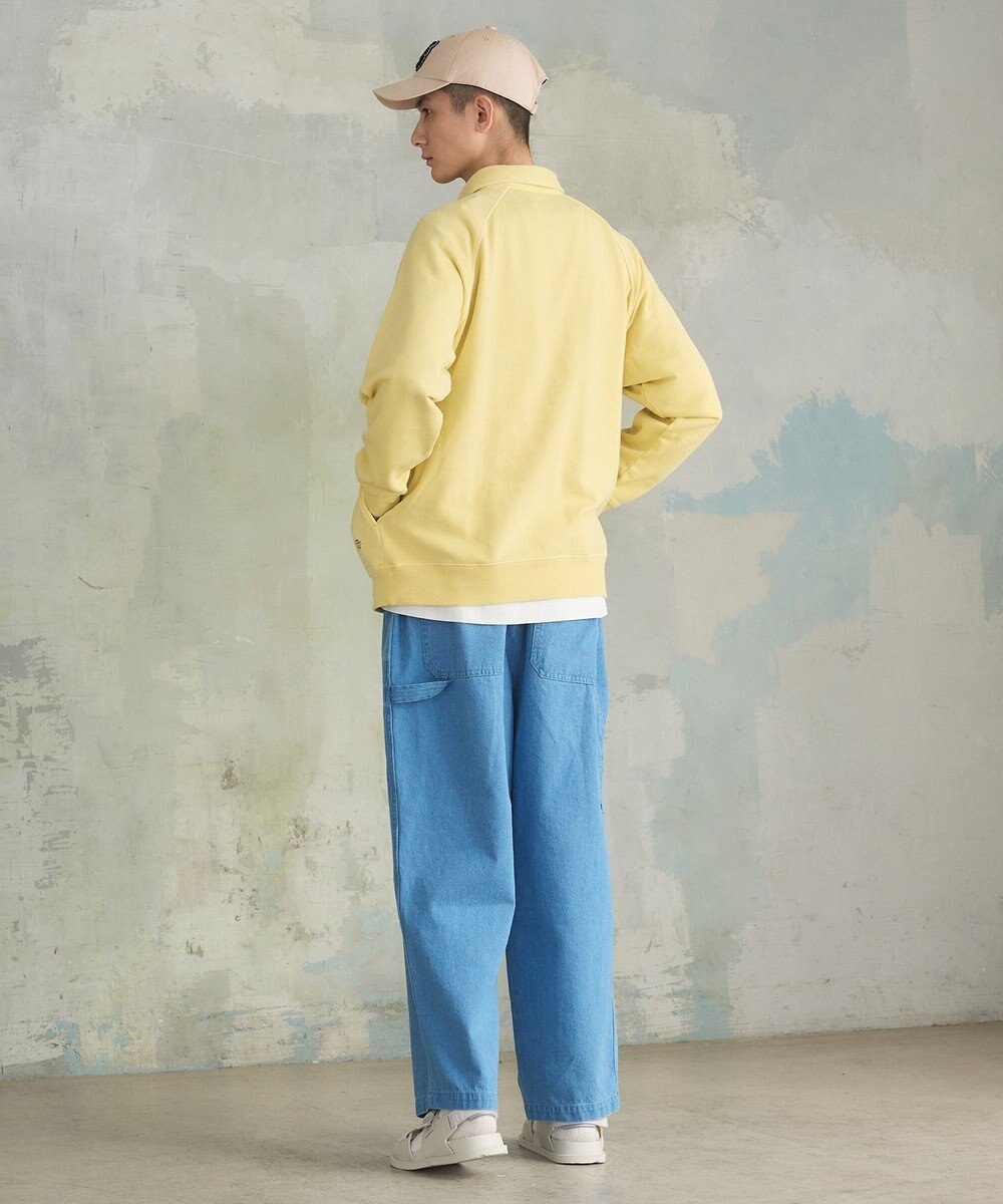 J.PRESS YORK STREET 【UNISEX】ラガータイプラグラン 裏毛トレーナー 